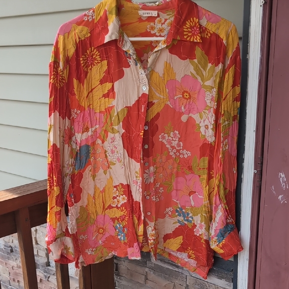 Tyler Floral Button-Up Shirt - Picture 1 of 5
